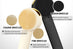 Close-up of Liorae Cléa silicone bristles – coarse, fine and medium zones for precise cleansing