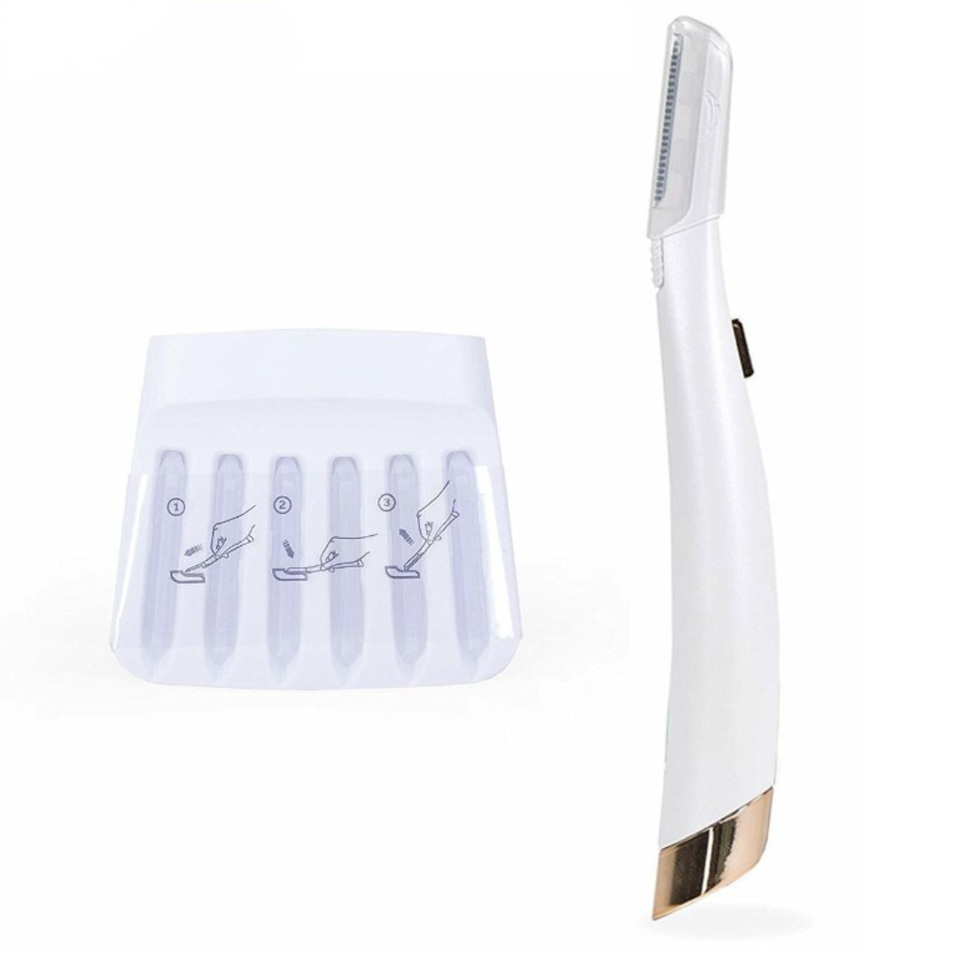 Exfoliating tool removing dead skin for smoother texture
