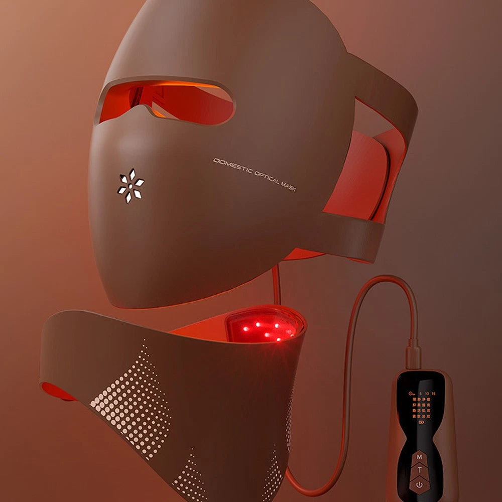 Premium LED mask improving skin firmness