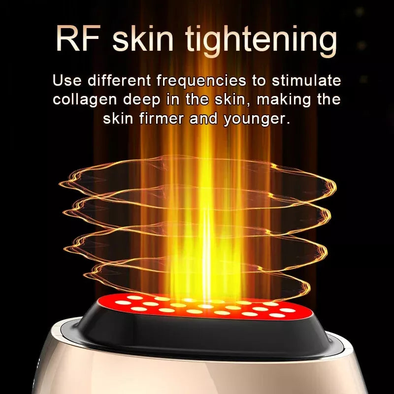 Premium at-home beauty-tech device for skin tightening