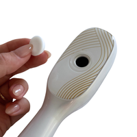 Nano Comb device targeting thinning hair with liquid tank for scalp liquids/serums
